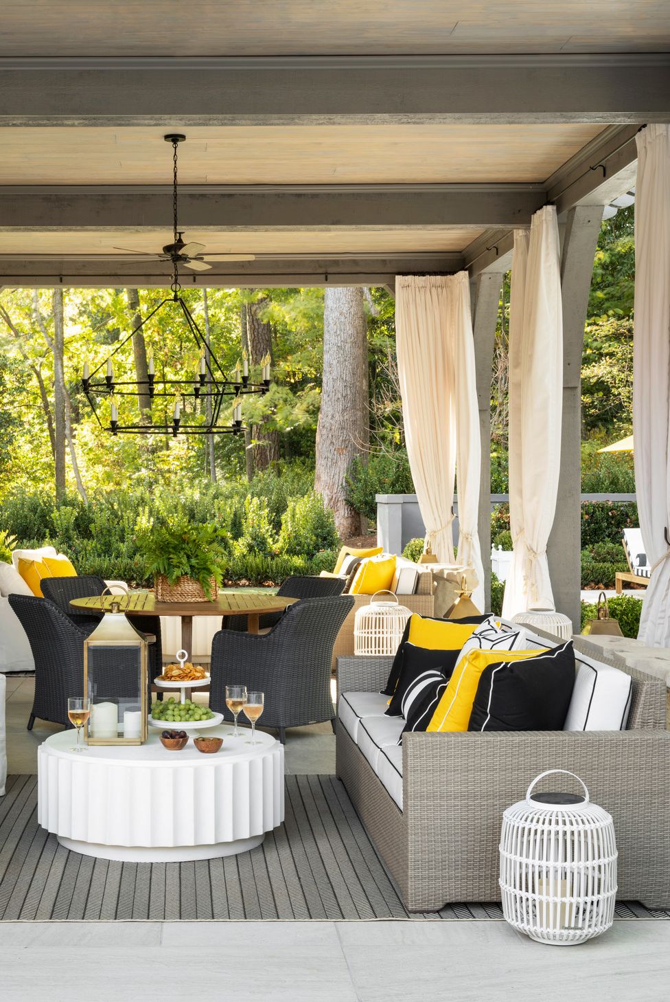 outdoor retreat by ashley gilbreath interior design