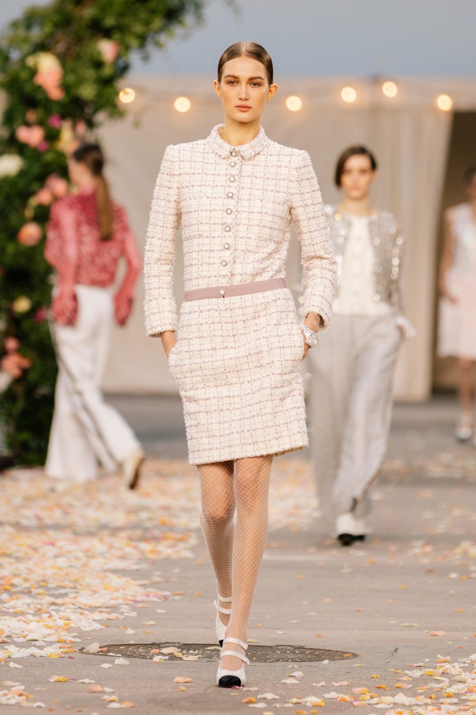 chanel couture suit dress