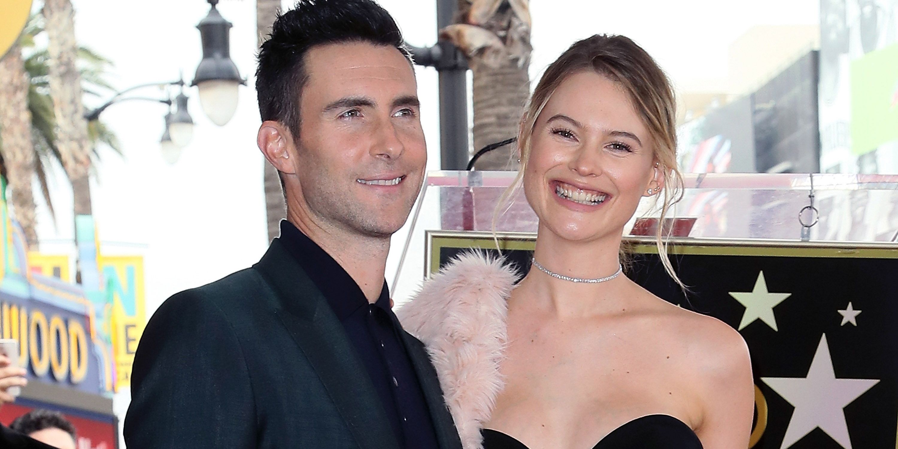First Photo of Behati Prinsloo and Adam Levine's Second Child - Gio Grace  Levine