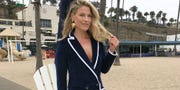 Beauty, Blond, Outerwear, Jacket, Fashion, Blazer, Street fashion, Photography, Smile, Tourism, 