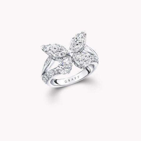 butterfly engagement rings