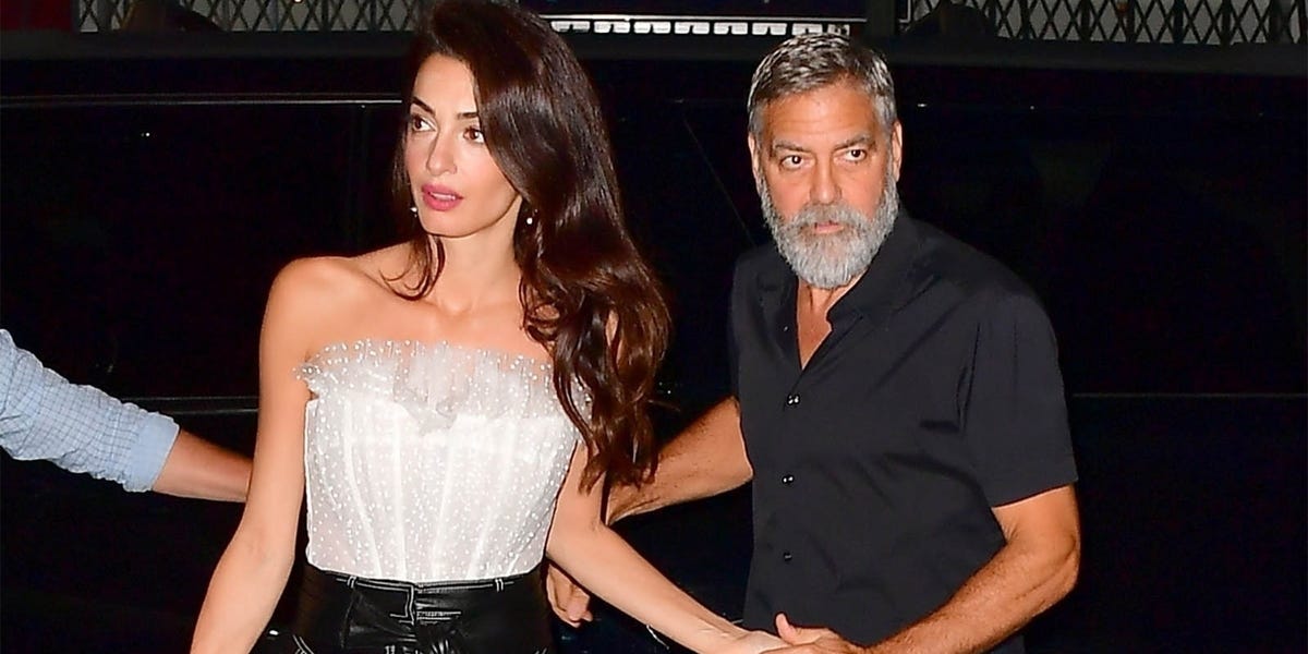 Amal Clooney Takes Her Wardrobe to an Edgy New Place