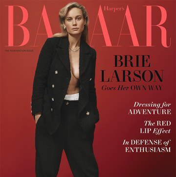 april issue cover featuring brie larson