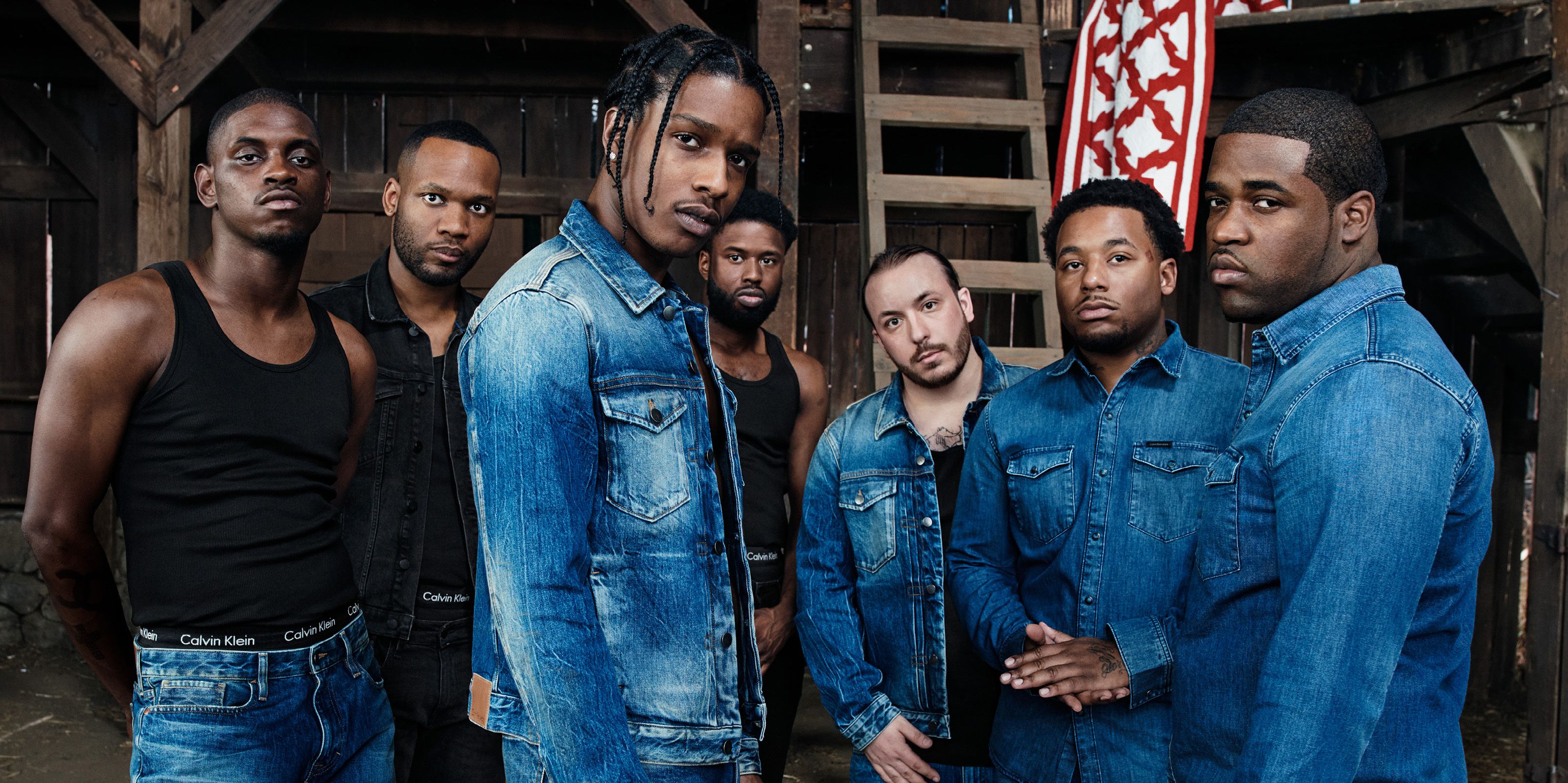 A$AP Mob Stars in Calvin Klein Campaign - A$AP Rocky and A$AP Ferg  #MyCalvins Campaign