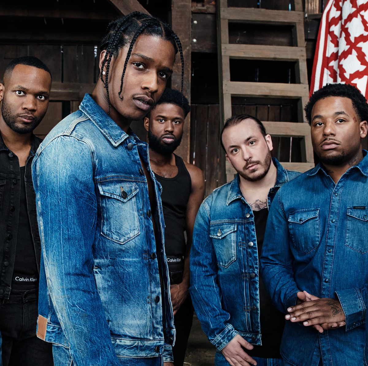 A$AP Mob Stars in Calvin Klein Campaign - A$AP Rocky and A$AP Ferg  #MyCalvins Campaign