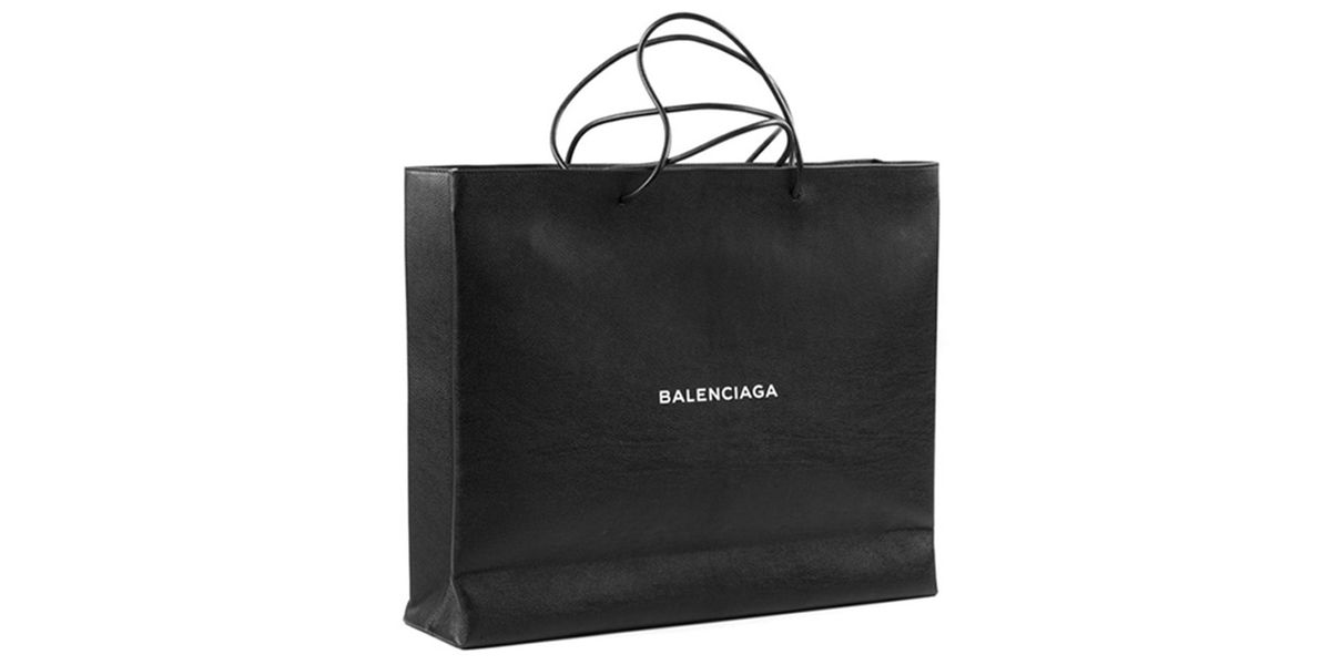 Released Another Expensive Shopping Bag - Balenciaga Leather Bag Costs