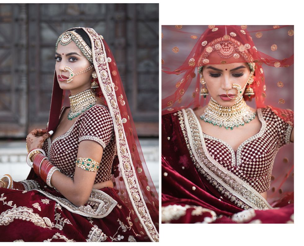 Maroon, Clothing, Red, Beauty, Bride, Headpiece, Pink, Sari, Jewellery, Dress, 