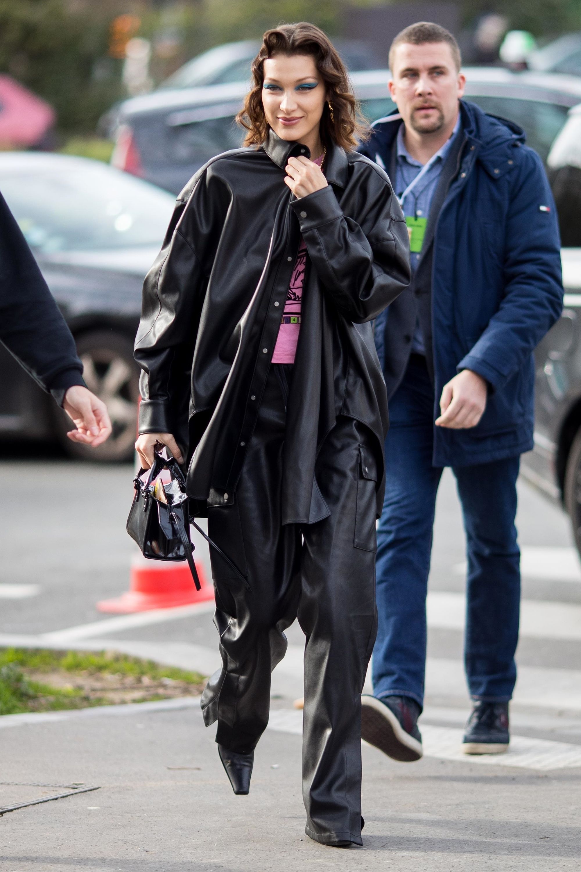 bella hadid winter outfits