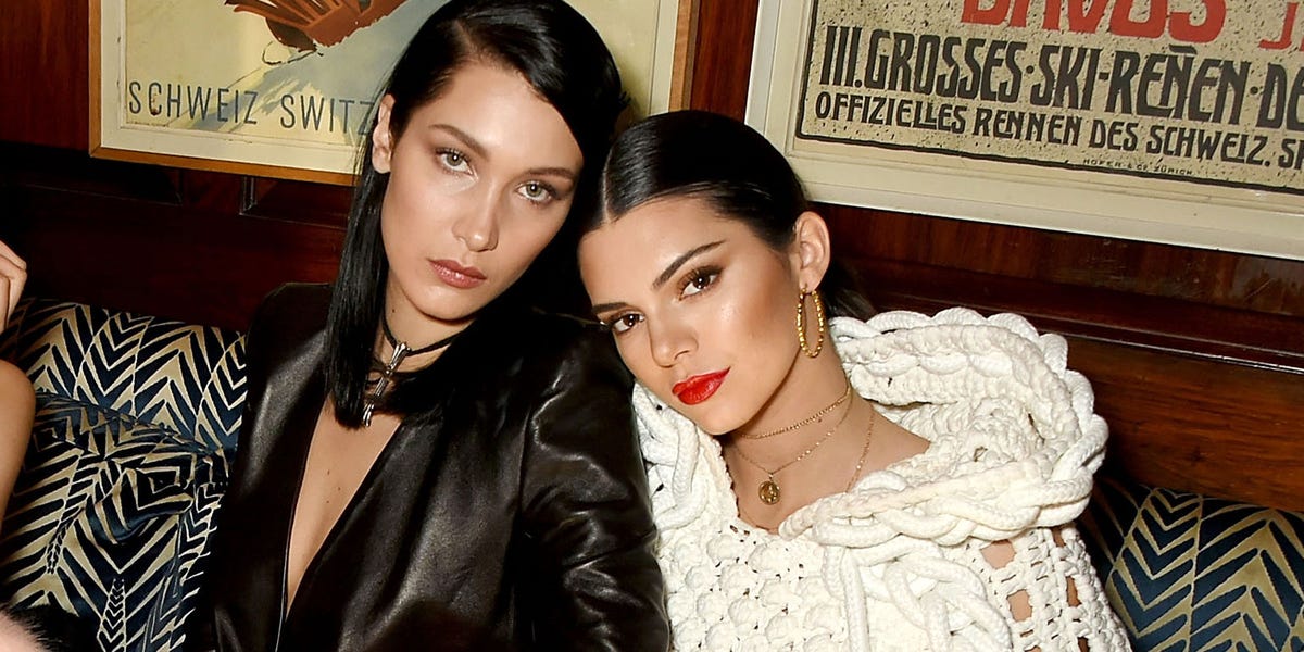 Kendall Jenner and Bella Hadid Met On Twitter - Kendall Jenner and Bella  Hadid Started Their Friendship Online