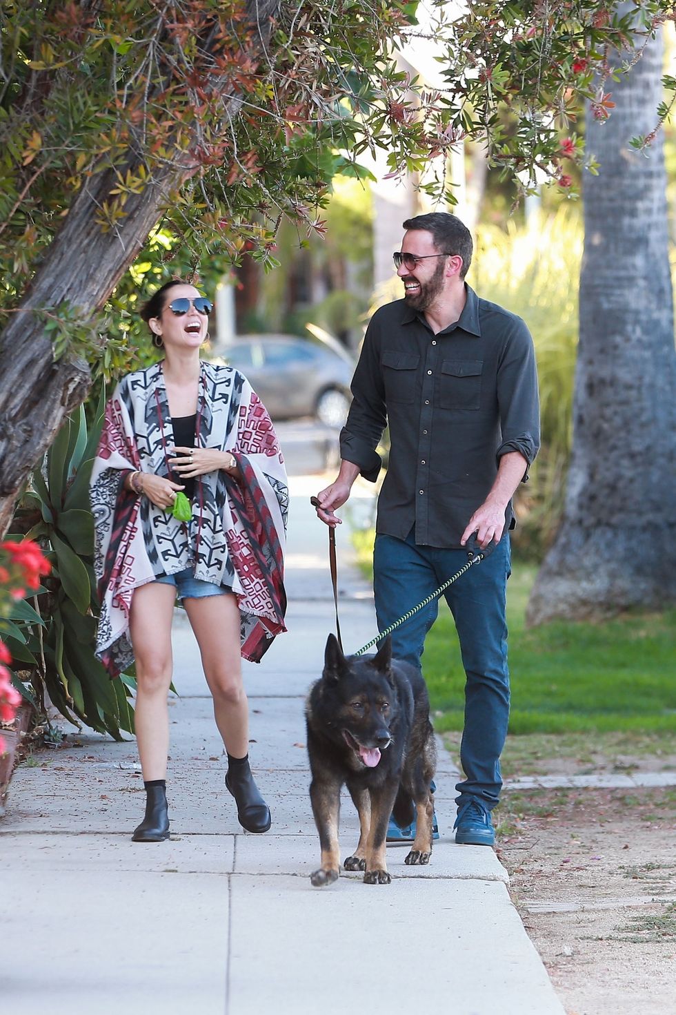 santa monica, ca    ben affleck and girlfriend ana de armas seen taking out their dogs for a walk in their neighborhood  ben and ana seemed to be laughing over something during their walkpictured ben affleck, ana de armasbackgrid usa 29 june 2020 usa 1 310 798 9111  usasalesbackgridcomuk 44 208 344 2007  uksalesbackgridcomuk clients   pictures containing childrenplease pixelate face prior to publication