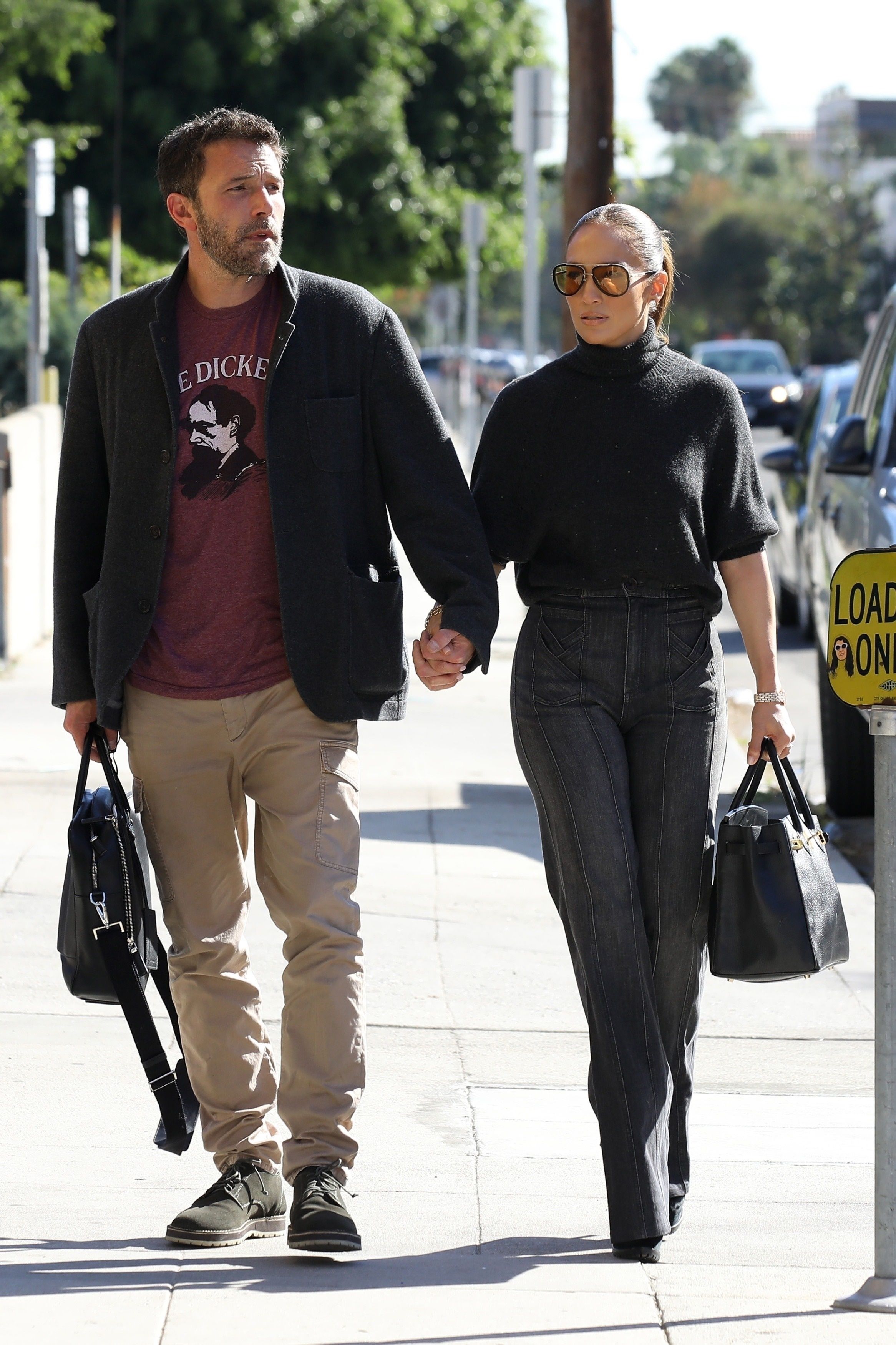 Ben Affleck Eases Into Fall in Classic Jeans & Vegan Blue Sneakers