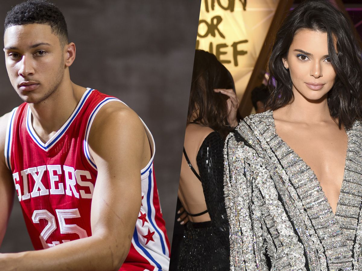 Kendall Jenner Is Every Bit The Proud Girlfriend At Ben Simmons Basketball  Match