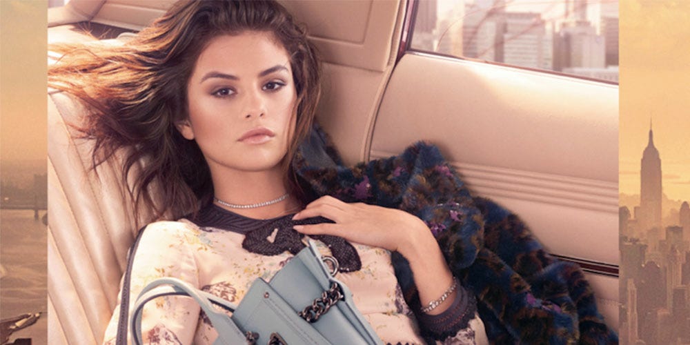 Coach Ambassador Selena Gomez Lands Her First Campaign With the Brand