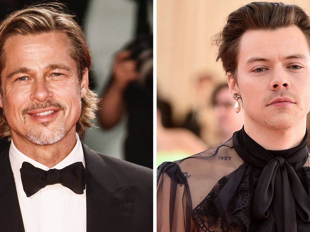 Brad Pitt Denies Rumors of Being in a Movie with Harry Styles