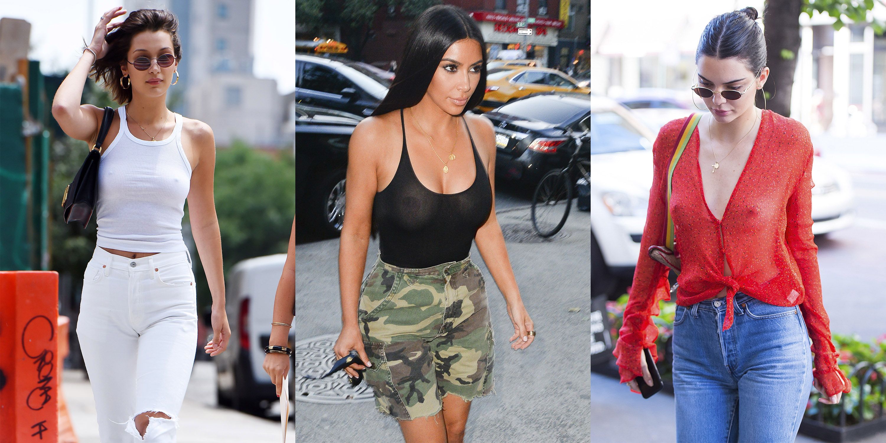 100 Times Celebrities Went Braless  No bra outfits, Going braless, Braless  outfits