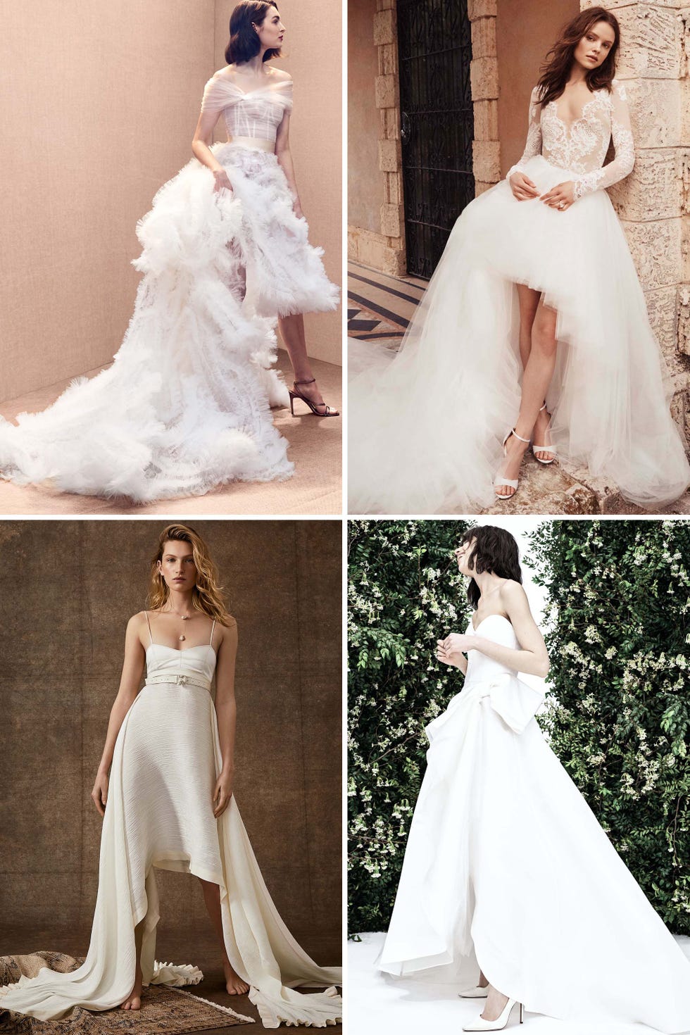 Gown, Wedding dress, Dress, Clothing, Shoulder, Photograph, Bridal clothing, Bride, Bridal party dress, A-line, 