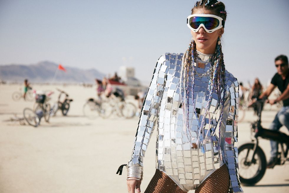 The Most Insane Fashion Looks from Burning Man 2018