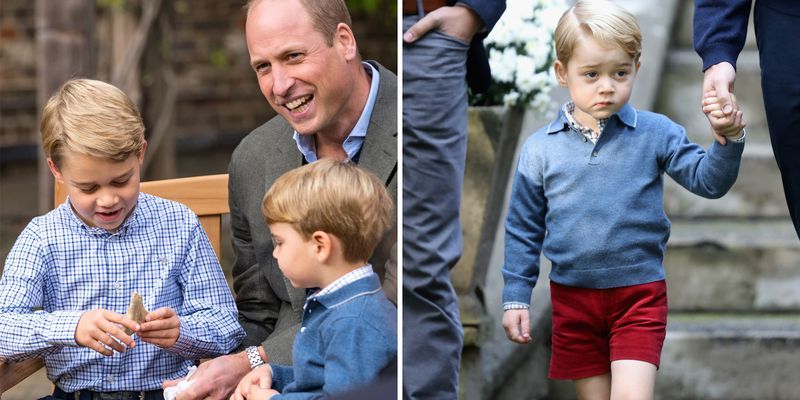 ルイ王子が最新写真で着ていたセーターは兄ジョージ王子の“おさがり