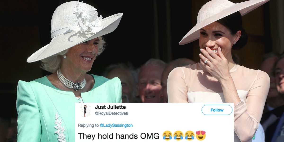 Meghan Markle Held Hands with Camilla, Duchess of Cornwall at Prince ...