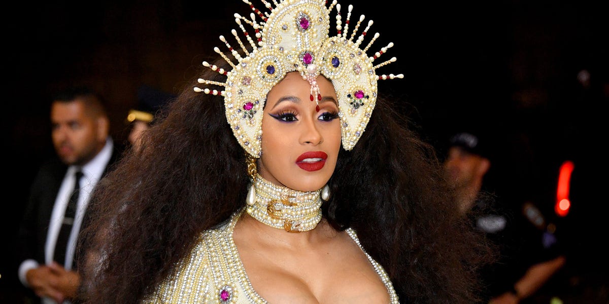 Cardi B Teased the Sex of Her Baby Right Before the Met Gala