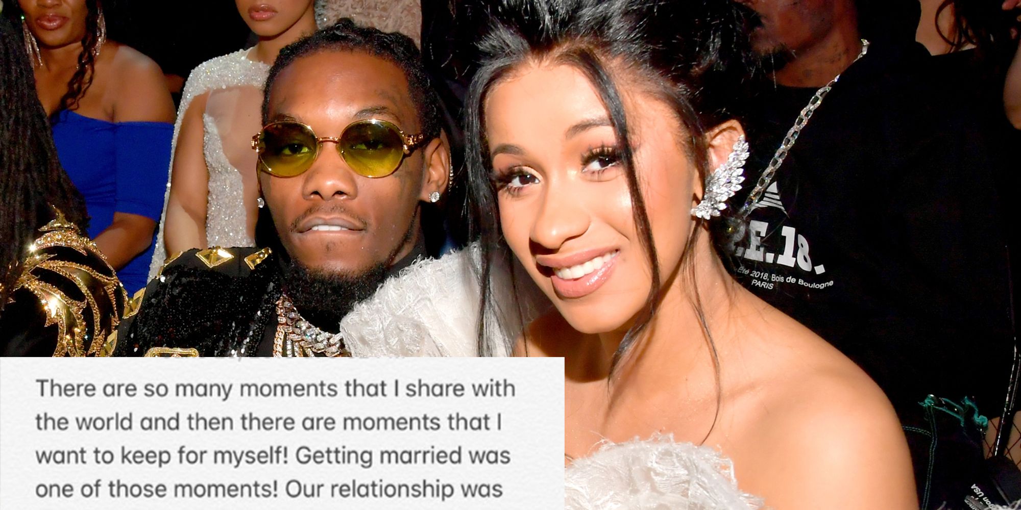 Cardi B Confirms She Married Offset Last Year - Cardi B And Offset Married  In September