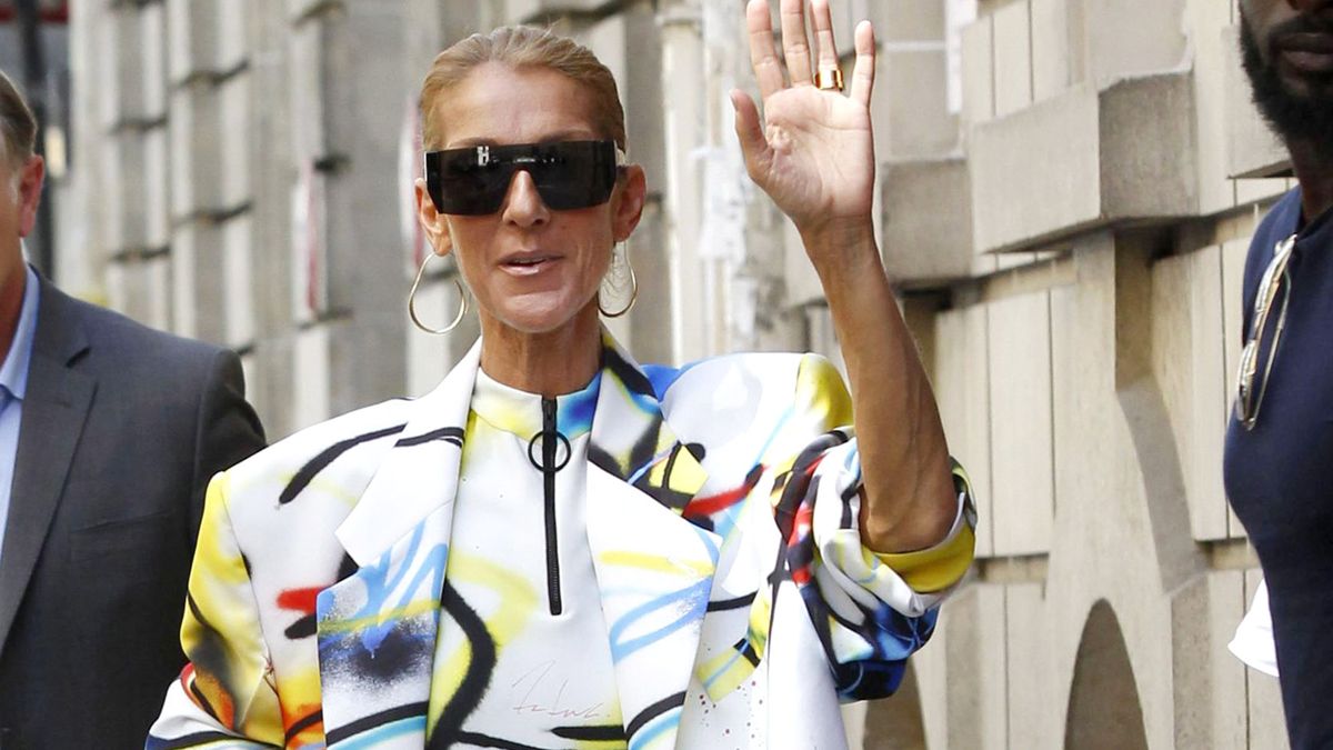 Celine Dion Steps Out In No Pants at Paris Couture Week