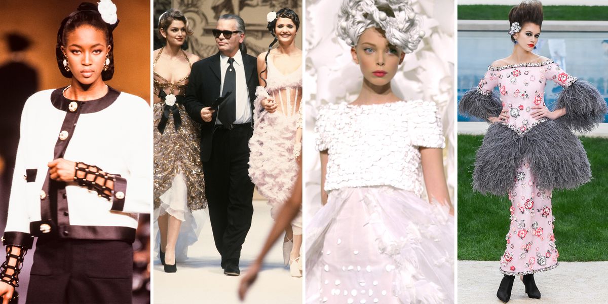 Bevidst rille Ventilere 100 of Karl Lagerfeld's Best Chanel Runway Moments - Karl Lagerfeld Chanel  Designs