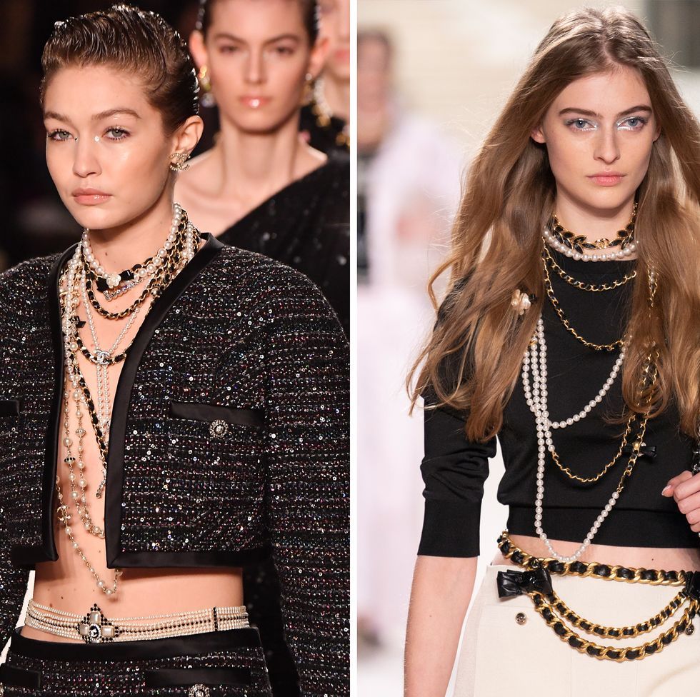 Chanel Sent Hip Chains and Pearl Belts Down Its 2020 Metiers d'Art Runway