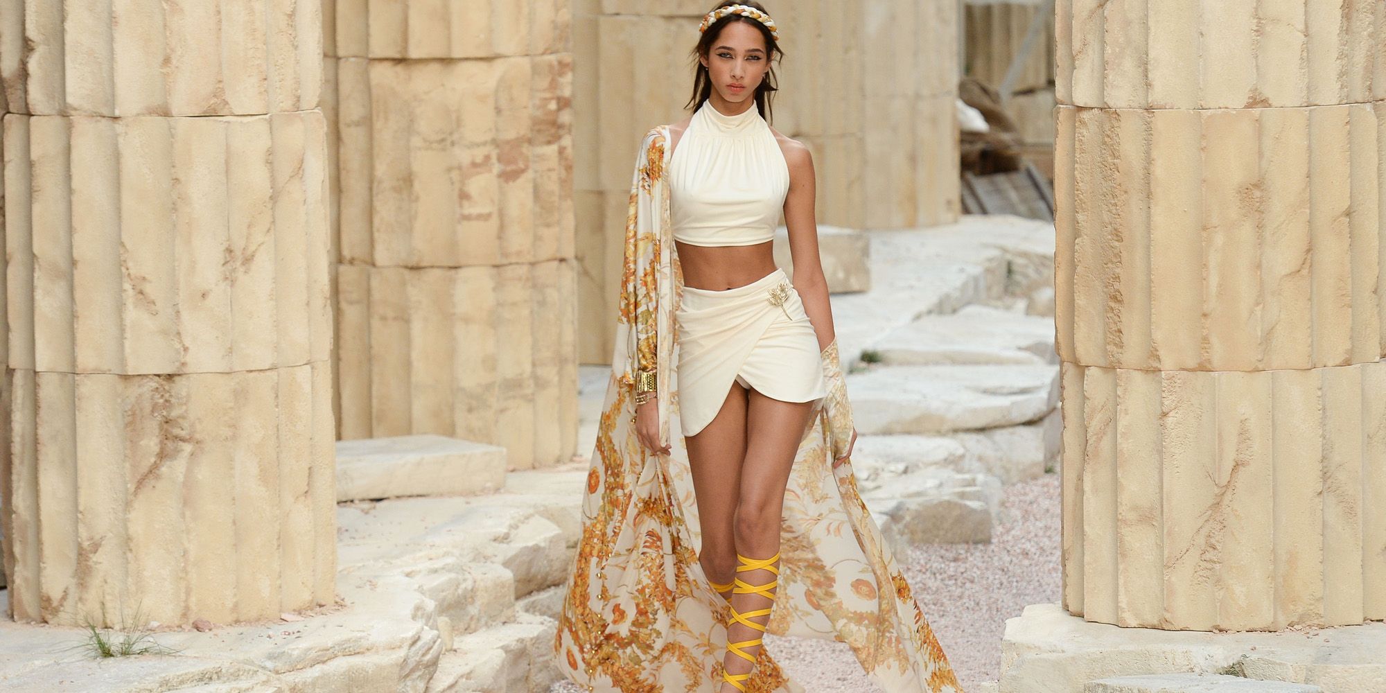 Fashion  Art Chanel travels to Ancient Greece