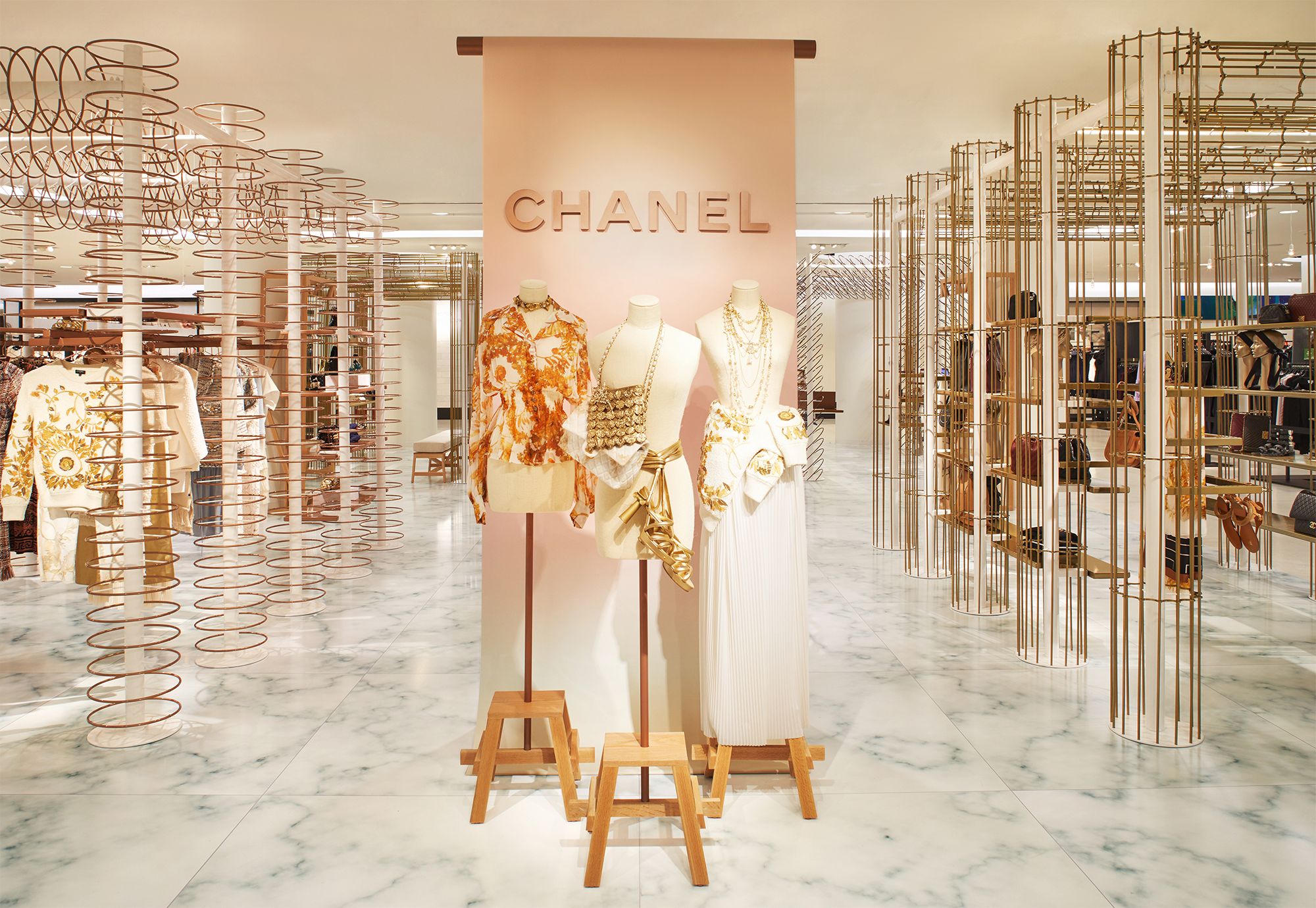 INDEX: Chanel Retail Fixtures – Fixtures Close Up