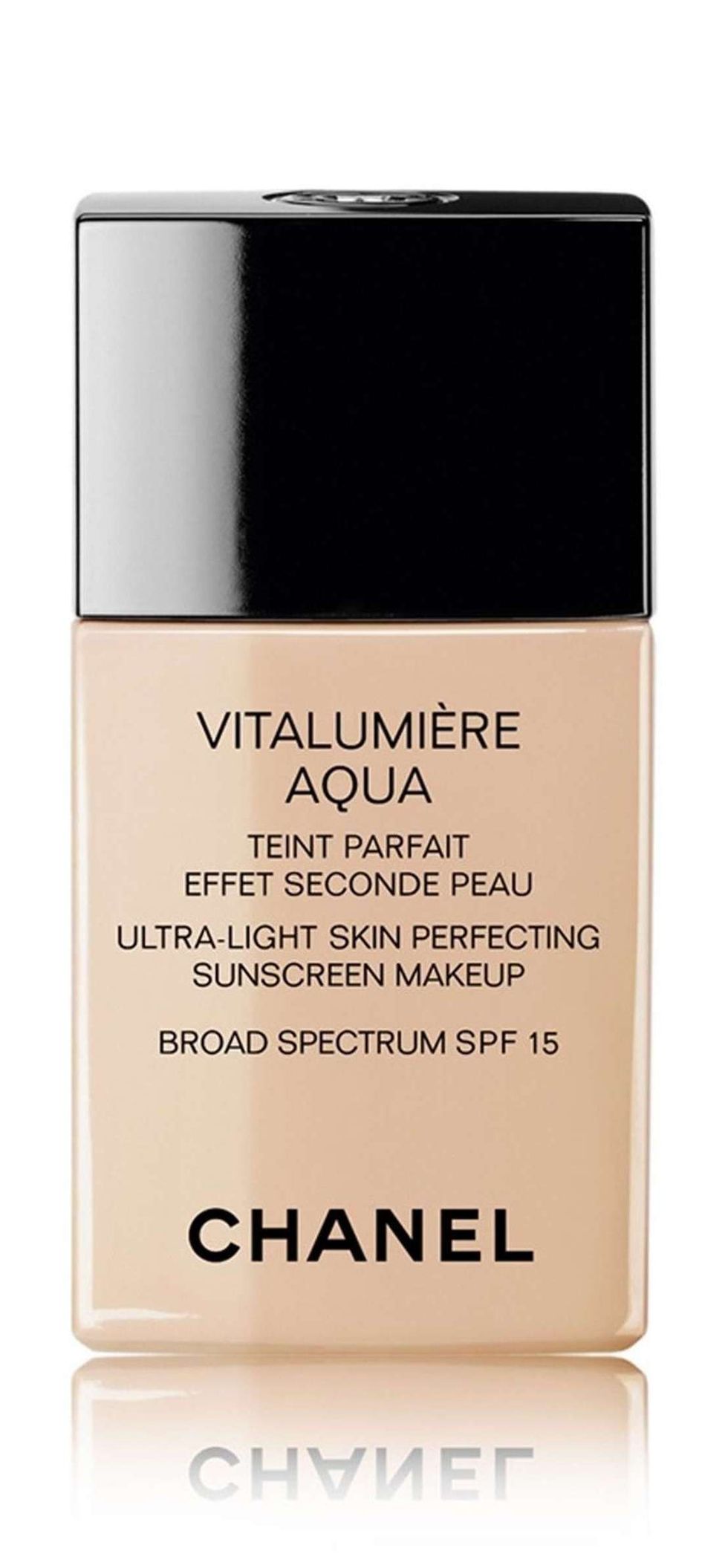 VITALUMIÈRE AQUA Ultra-light skin perfecting sunscreen makeup broad  spectrum spf 15 12 - Rosé
