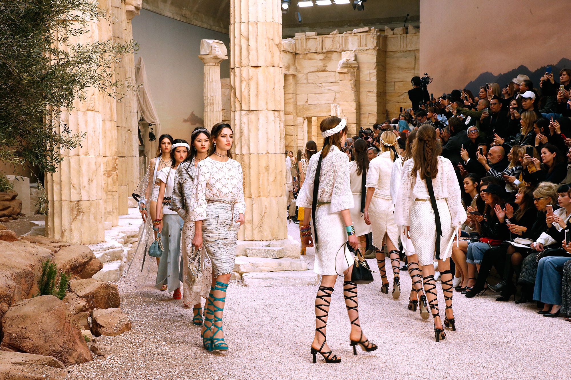 Chanel's Cruise show was a fantasy vision of Ancient Greece | Dazed