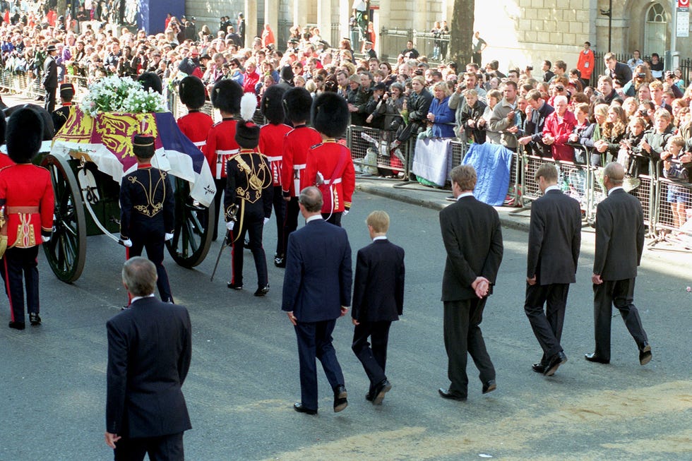 Prince Harry Recalls Princess Diana's Funeral - Prince Harry Newsweek ...