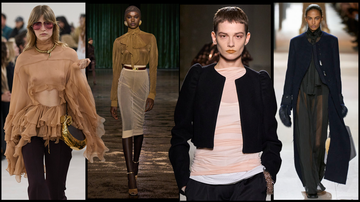 sheer clothing as seen on the fall 24 runway