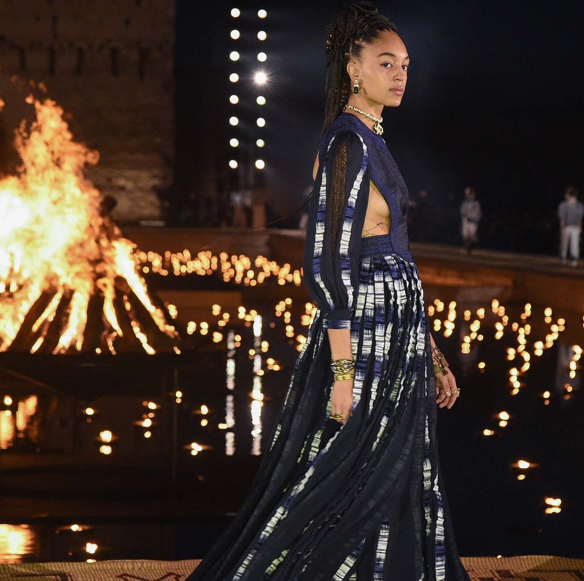 Grace Wales Bonner Takes On the Bar Jacket and the New Look Skirt at Dior's  Marrakech Resort Show