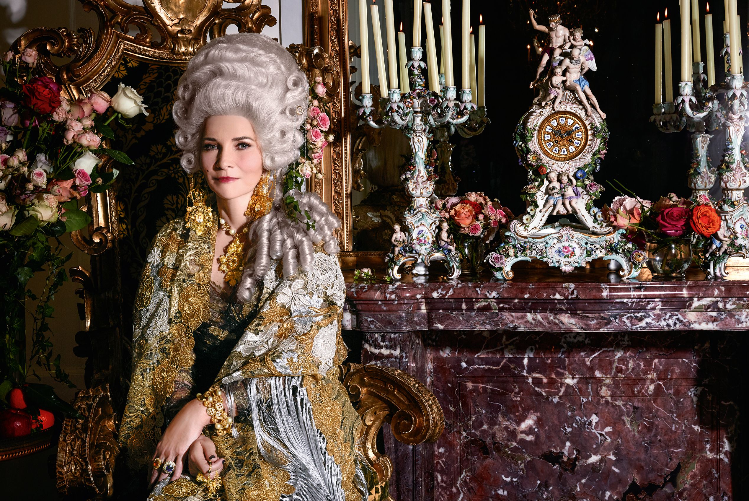 Domenico Dolce Photographed His Stunning Muses for <i>Queens: Alta Moda di  Dolce&Gabbana</i>