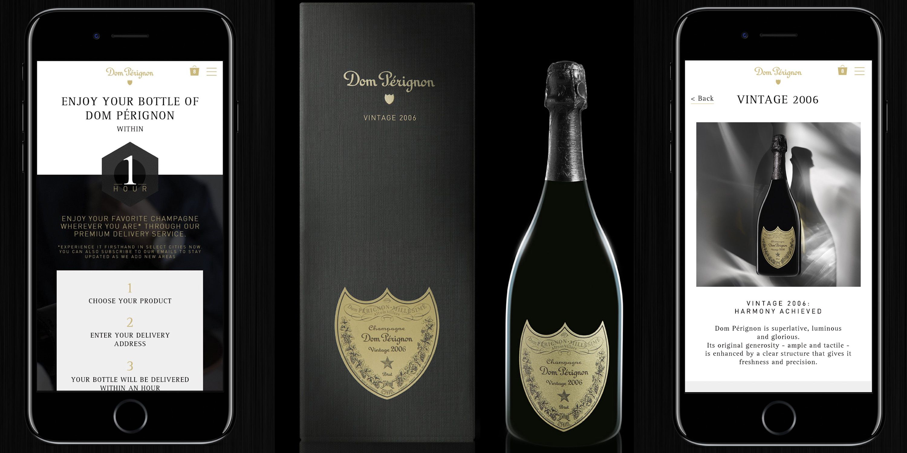 Dom Perignon Delivery Service - Order Dom Perignon Champagne in NY or Miami