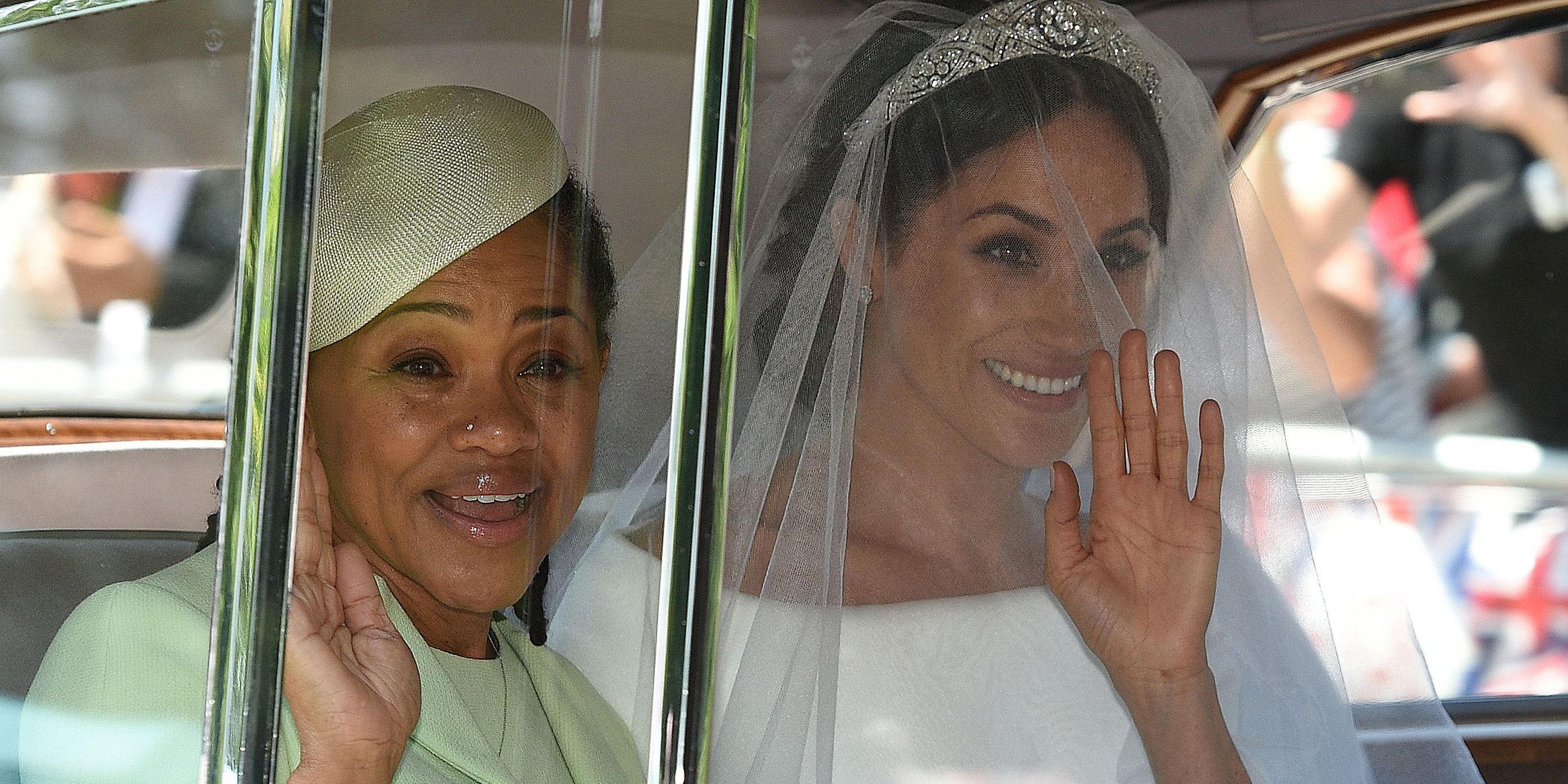 Meghan Markle s Mother Doria Ragland Wore Oscar de la Renta and