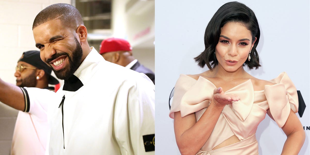 Drake Flirts with Vanessa Hudgens at the Billboard Music Awards - Drake at  the Billboard Music Awards - Drake at the BBMAs