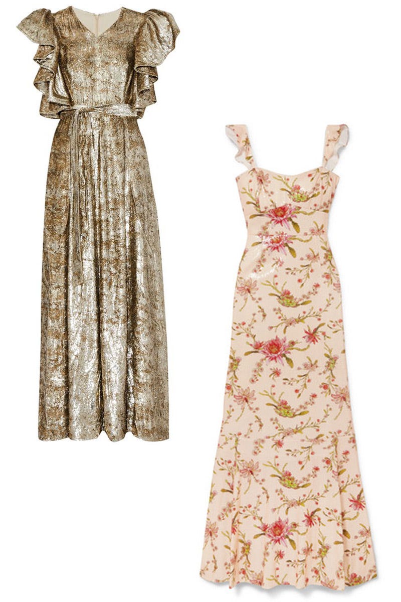 Dress, Pattern, Textile, One-piece garment, White, Red, Formal wear, Style, Day dress, Fashion, 