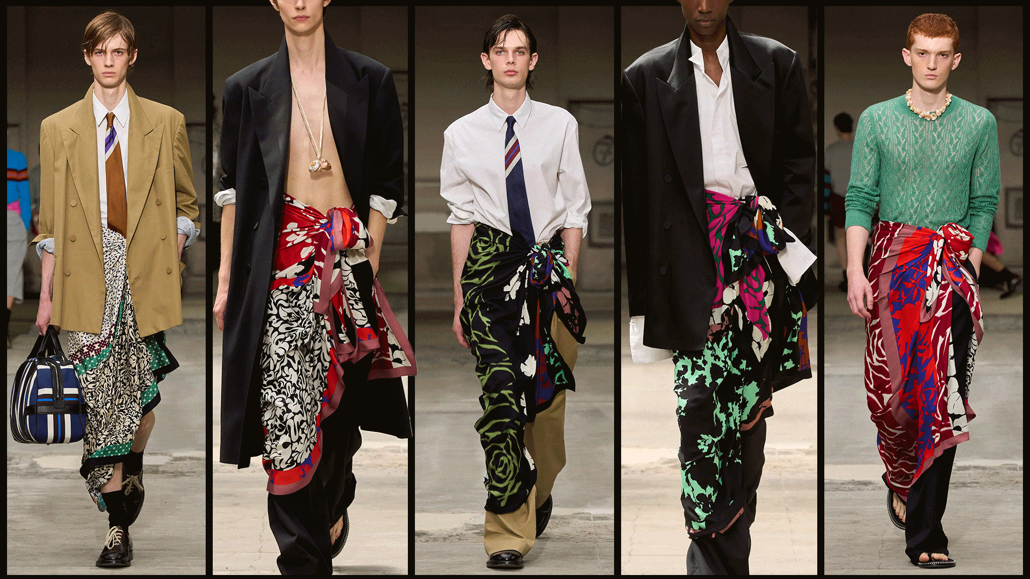 At Dries Van Noten, Julian Klausner Rewrites the Rules of Menswear