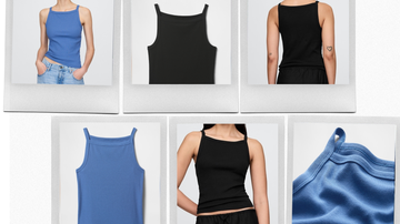 gap modern apron neck tank top review