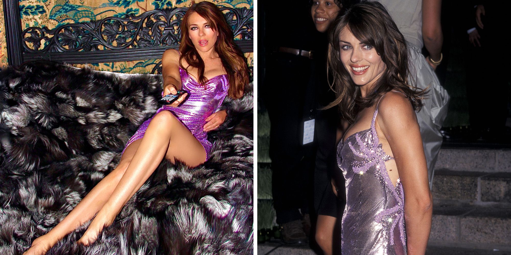 Elizabeth Hurley Reacts to J.Law Copying Her Iconic Versace Dress
