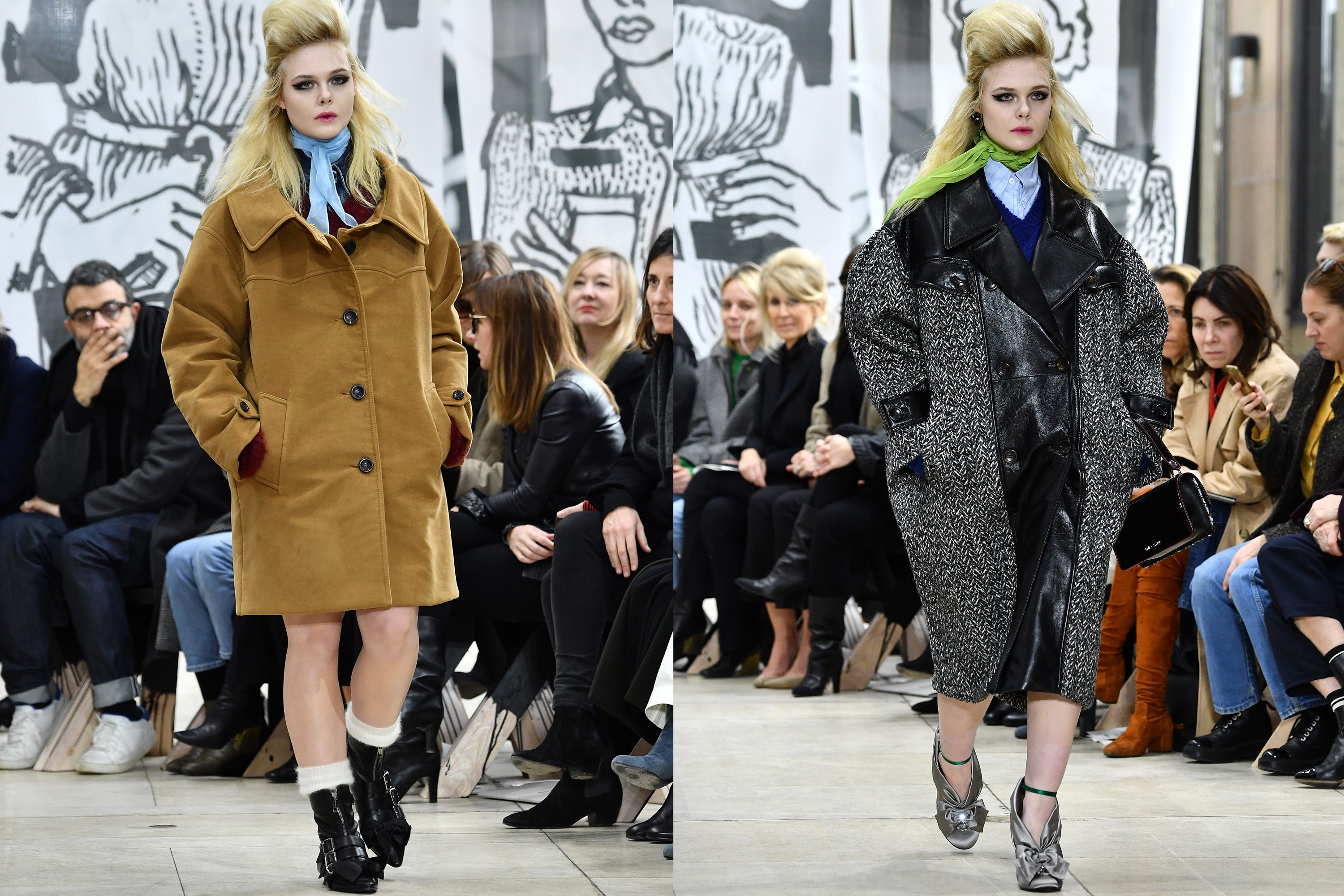 Elle Fanning Opened and Closed the Miu Miu Show