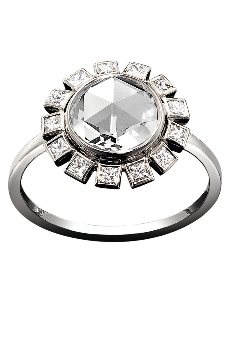 Ring, Jewellery, Diamond, Fashion accessory, Engagement ring, Platinum, Gemstone, Pre-engagement ring, Metal, Silver, 