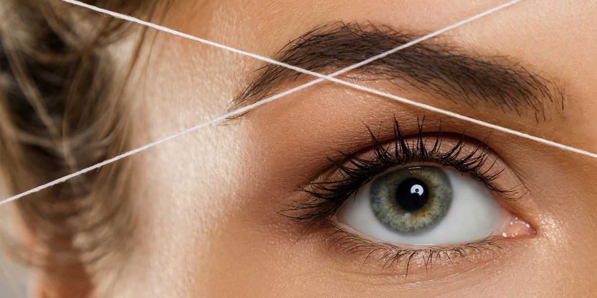 DIY Steps for Eyebrow Threading  Threading eyebrows, How to do
