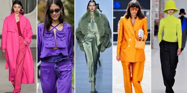 5 Top Fall Color Fashion Trends 2019 - Pistachio and Purple Color Trend