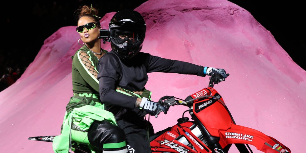 Rihanna Hosts Motorcycle-Themed Fashion Show - Fenty Puma Spring 2018