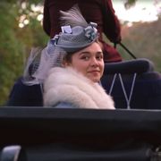 florence pugh in carriage