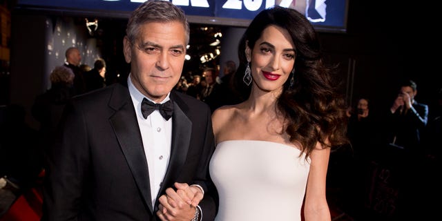 George and Amal Clooney Step Out with Twins for the First Time